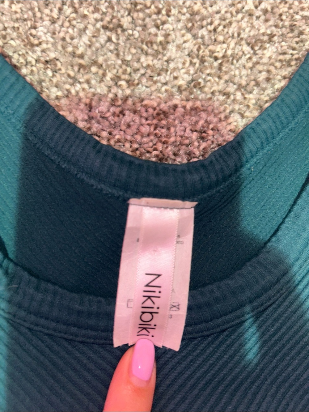 nikibiki highneck crop tank top - Picture 3 of 3